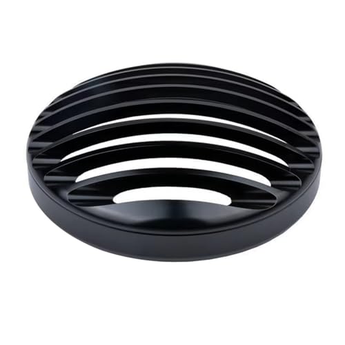 Grille de phare pour Triumph Bobber balade moto vintage protection noire