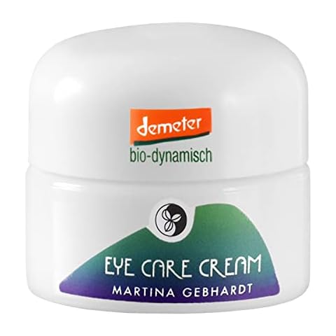 Martina Gebhardt EYE CARE Cream • Vitaminreiche Bio-Augencreme gegen trockene Haut • Natürliche Anti-Falten Augenpflege • Naturkosmetik Feuchtigkeitscreme Cover