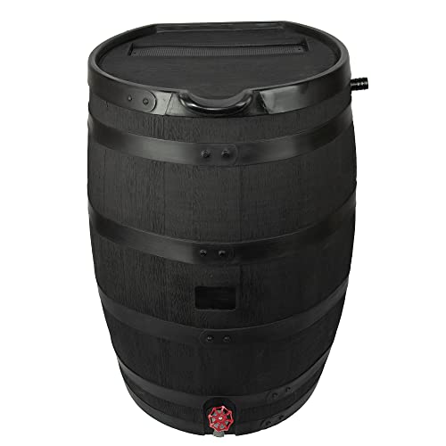 Rts Companies Inc 551400300A8081 Rts Home Accents Polyethylene Premium Flat Back Eco Rain Barrel thumb #6