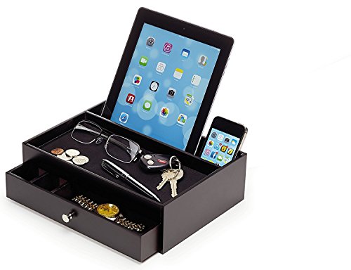 Massca-Valet-Charging-Station-Multi-Device-Office-Desk-Organizer-Perfect-Nightstand-Organizer-Great-for-Your-Wallet-Keys-Phones-Other-Electronic