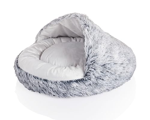 Weltbild Katzen- und Hundebett Kuschelhöhle - Kuschelhöhle Katze Kuschelhöhle Hund Ø 60 cm aus Plüsch als Schlafkorb Katze oder Hundebett Höhle waschbar