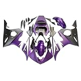 SPORT FAIRING Purple White Fairing Kit Fit for Yamaha YZF R6 2003 2004 2005 / R6S 2006-2009 YZF-R6 03 04 05 Bodywork ABS Injection Plastics Body Frame Panel
