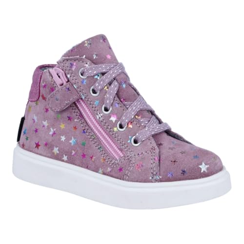 Richter Kinderschuhe Jungen Mädchen Flora Sneaker, Mauve/Candy, 26 EU