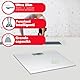 ARDES - AR2PP1 Professionelle digitale Personenwaage aus Glas, platzsparend - intelligente Waage, maximale Kapazität 150 kg