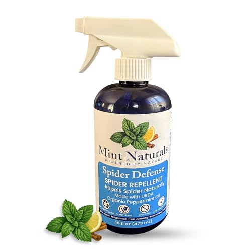 Mint Naturals Spider Defense – Natural Spider Repellent Indoor &