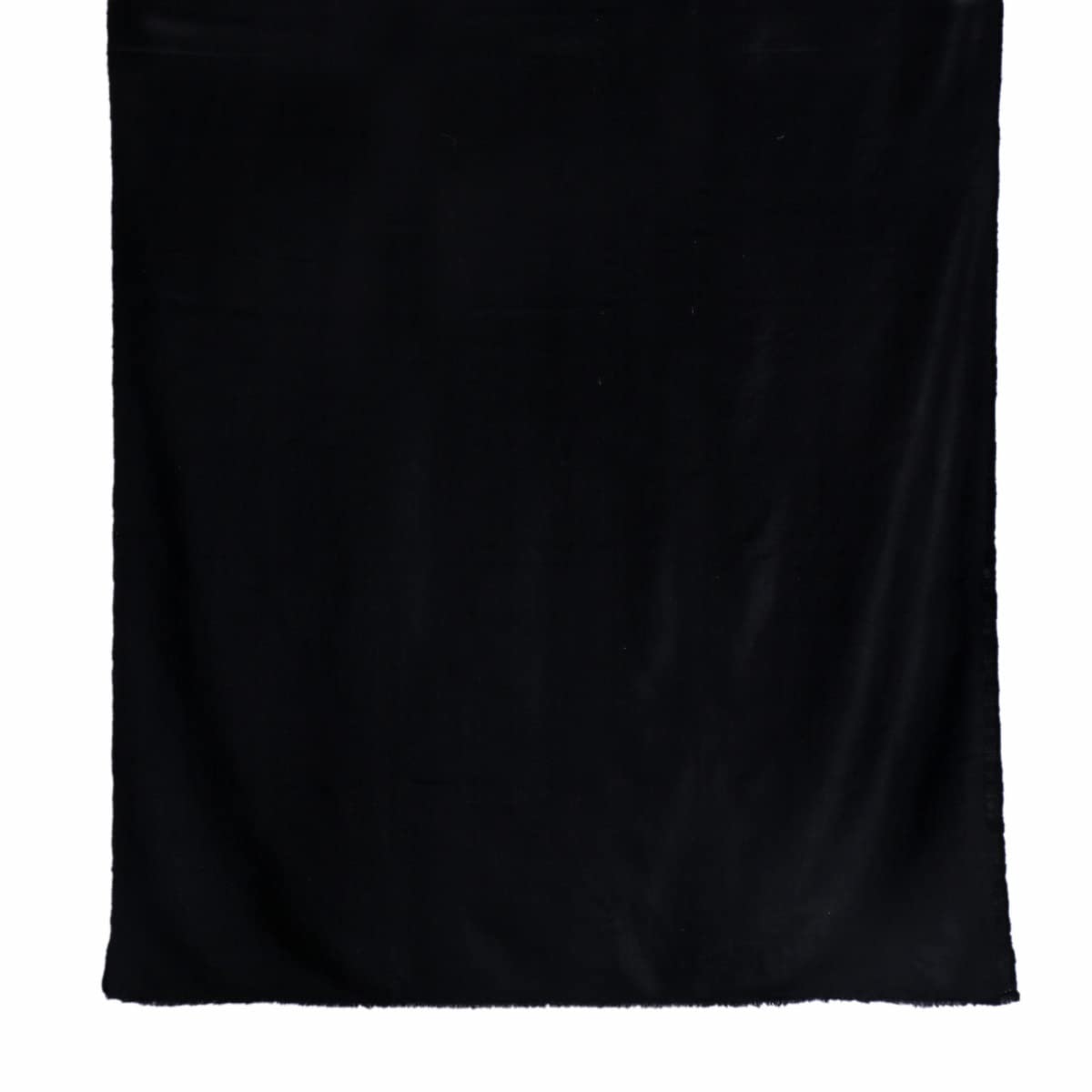 Kashmir Box Jade Black Solid Cashmere Shawl