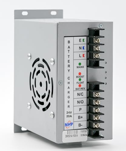 NHP Battery Charger 24Volts 20Amps Generator/Inverter/Lead Acid Battery Charger