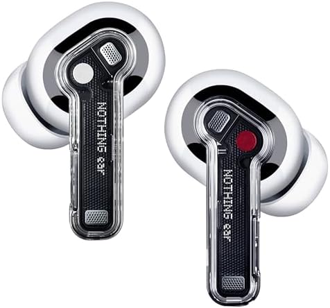 Nothing Ear Wireless Earbuds Bluetooth, 45dB Hybrid Smart ANC Ear...