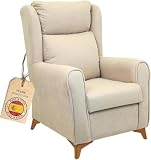 ✅CONFORT SUPERIOR: Disfruta del máximo confort con nuestro sillón relax, ideal para relajarte después de un largo día. Su diseño ergonómico proporciona un soporte excepcional para la espalda y el cuello.