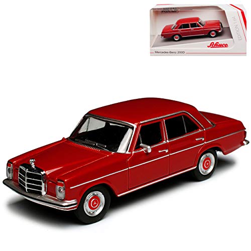 Mercedes-B 200/8 Strich Acht Limousine Dunkel Rot W114 W115 1967-1976 1/64...