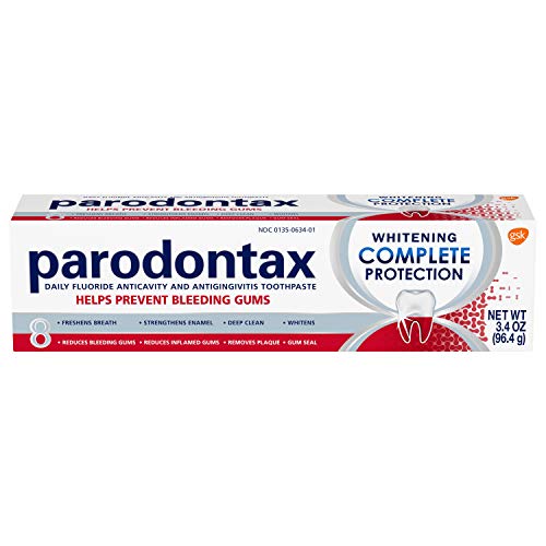 Parodontax Whitening Toothpaste for Bleeding Gums, 3.4 Ounce