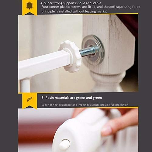 Pet Playpens Pet Fence Walk Thru Safety Gate Self Closing Fireplace Fence Pressure Mounts Staircase-Balusters/92-103.9Cm