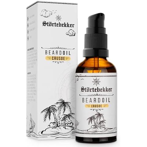 Störtebekker® Premium Bartöl für die tägliche Bartpflege von 3-Tage-Bart oder Vollbart - 50ml Beard Oil Vegan - Bart Öl Herren mit angenehmen Duft - Hochwertige Inhaltsstoffe - Made in Germany Cover