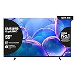 Samsung Crystal UHD 4K Smart TV 55'' UE55U7000FUXZT,4K Processor, HDR, Smart Experience, OTS Lite & Adaptive Sound, Metal Stream Design, 2025
