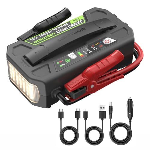 Image of LOKITHOR J3250 PRO Jump Starter with ConnectMax (9.5L Gas & 7.5L Diesel)