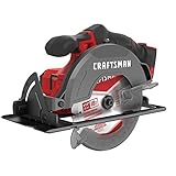 Craftsman CMCS500BR 20V Variable Speed Lithium-Ion 6-1/2 in. Cordless Circular Saw (Tool Only) (Renewed)