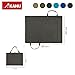 KAHU® Faltbare Hundematte für Unterwegs als Tasche (60x80 cm) • Tragbare Hundedecke • Hunde Reisedecke als Tragetasche • Hundebett zum Mitnehmen • Hundematte waschbar • Farbe: Grau