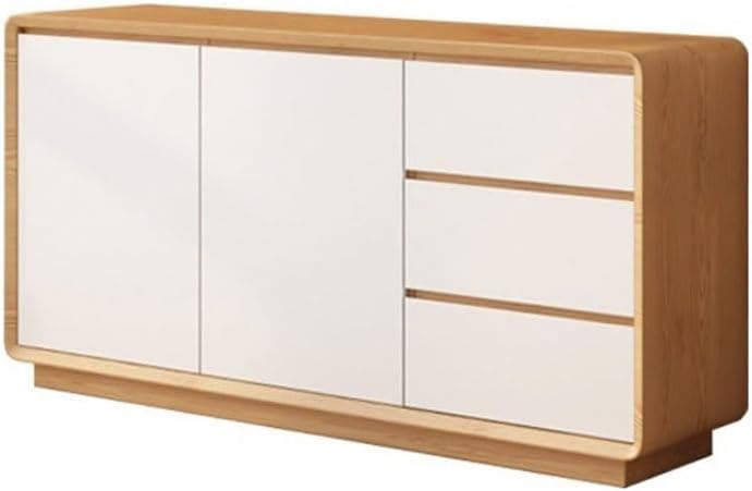 Buffet Cabinet Sideboard Kitchen Tableware Storage Cabinet Living Room Tea Rack Restaurant Entrance Buffet Cabinet with Storage