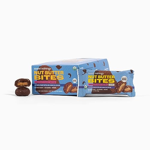 Sweet Nothings Chocolate Peanut Butter Nut Butter Bites, No Added