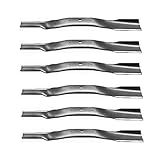 Six (6) Replacement Right Hand Mulcher Blade Fits Walker 42' & 54'