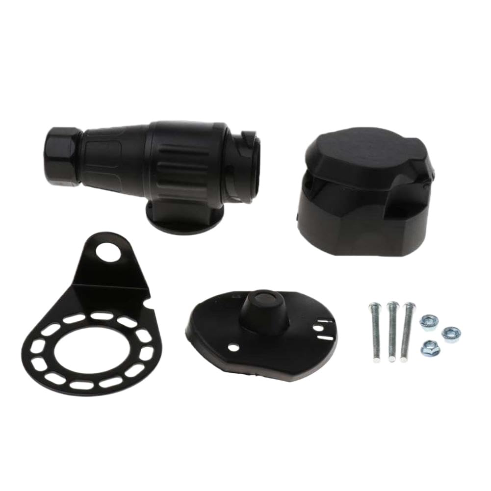 Conector de Enchufe para Remolque de Caravana y Barco de 13 Vías