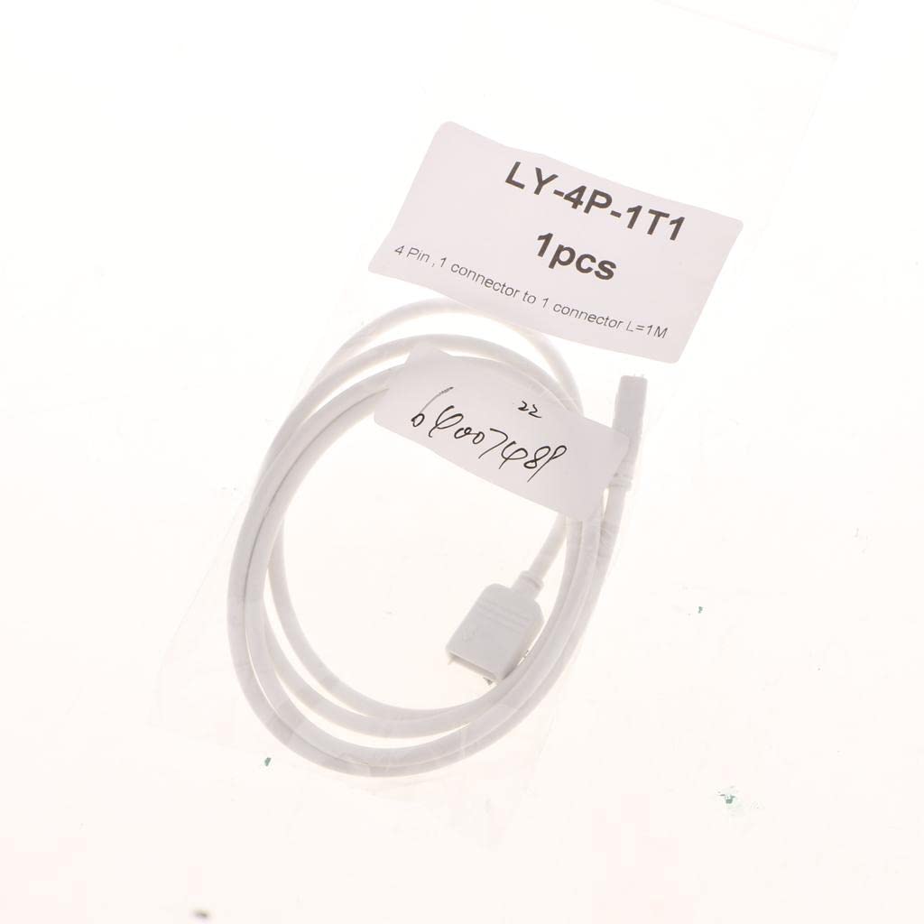 CLUB BOLLYWOOD®5050 3528 RGB LED Strip Light Extension Cable Connector Line 4 Pin 1m|Home & Garden | Lamps, Lighting & Ceiling Fans |Home & Garden|1 Piece Led Strip Extension Cable-image-42