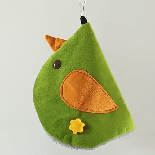 Paxikaka Barraca suspensa com poleiros para pássaros pequenos, papagaio, periquito, calopsita, conur