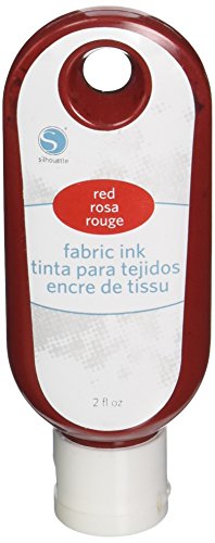 Silhouette Of America Fabric Ink, 2 oz, Red