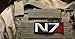 N Mass Eff. Embroidered 3.5 Hook Fastener Patch