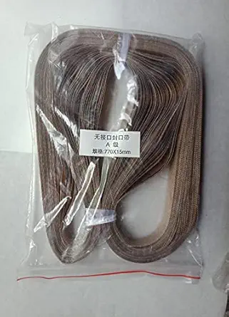 Shiv Enterprises FBD High Quality Teflon Sealing Belt for Band Sealing Machine (770 x 15 mm) - Pack of 50 Pieces