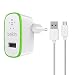 Produktbild Belkin 2,4-A-Universal-Netzladegerät (mit 1,2-m-Micro-USB-Kabel, geeignet für Android-, Samsung-, HTC-, Sony- und viele andere Geräte) weiß