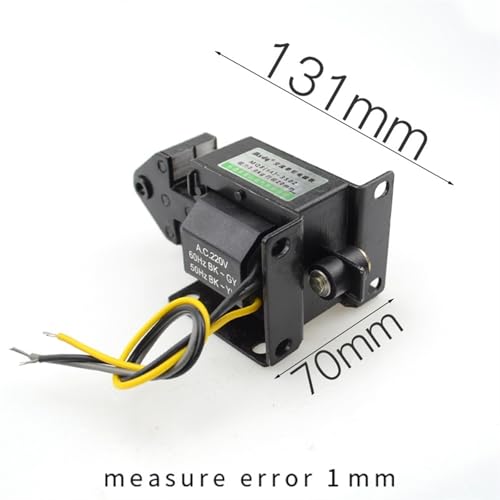 Électroaimant SA-3502 AC 220V solénoïde de traction 20mm pour automatisme - 6