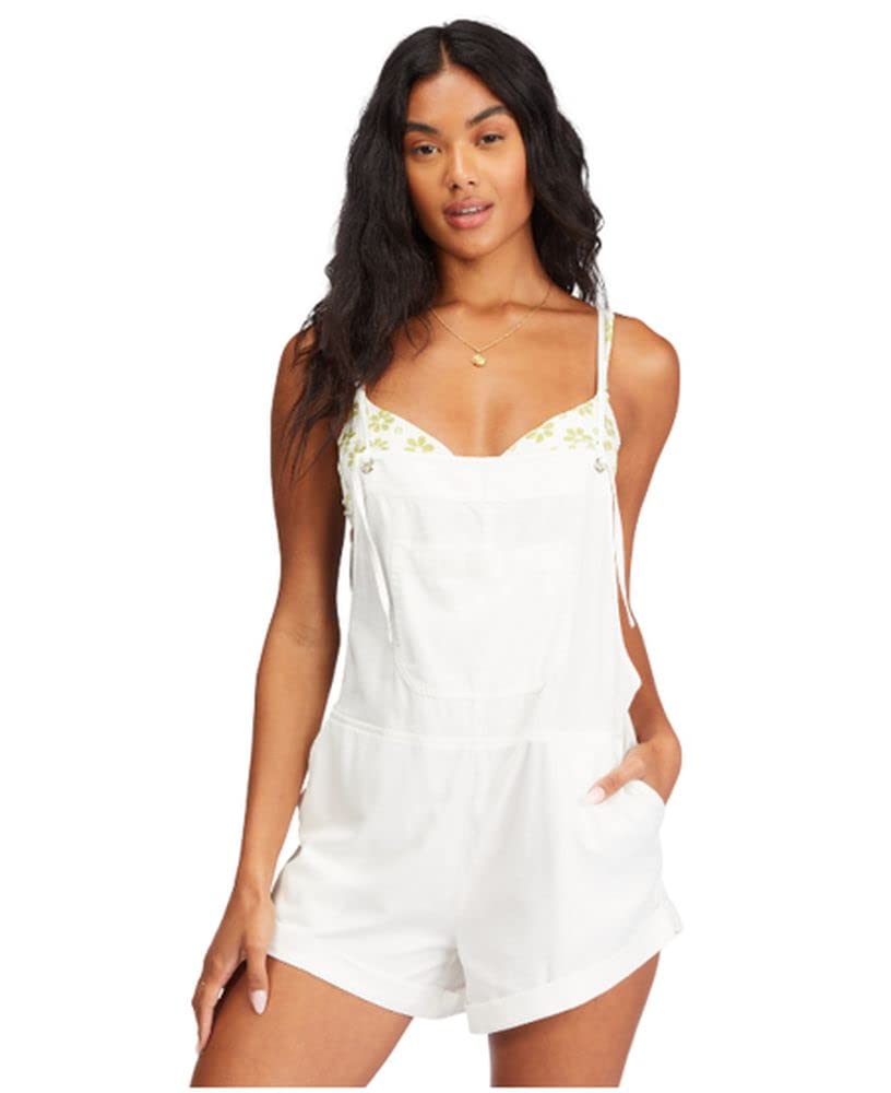 Billabong Women's Wild Pursuit Cotton Twill Blend Romper