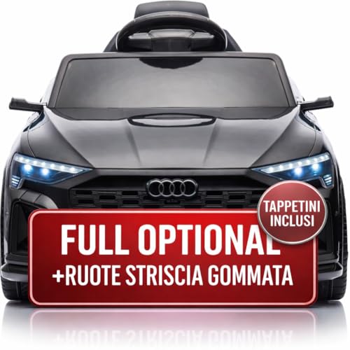 TOYSCAR Auto Macchina Elettrica per Bambini 12V Audi SQ8 e-Tron