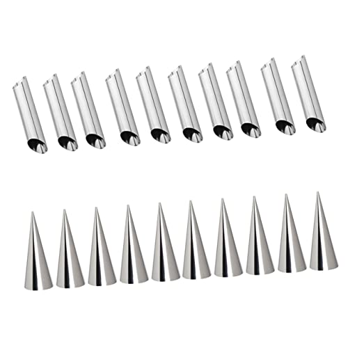 20 Moldes para Croissant de Acero Inoxidable miniatura 4