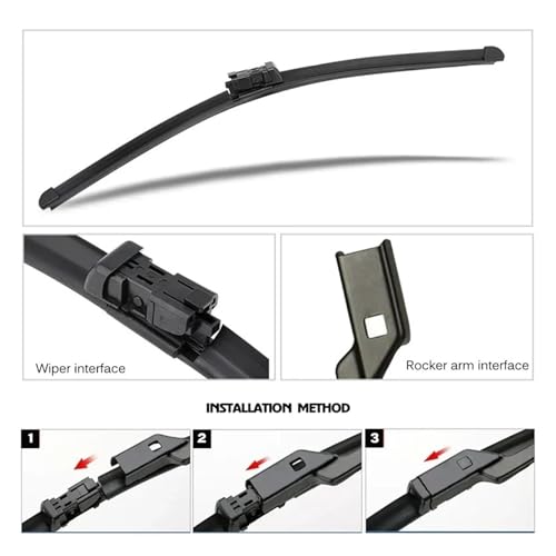 Limpiaparabrisas coche Volvo S40 2006-2013 ventana delantera 4