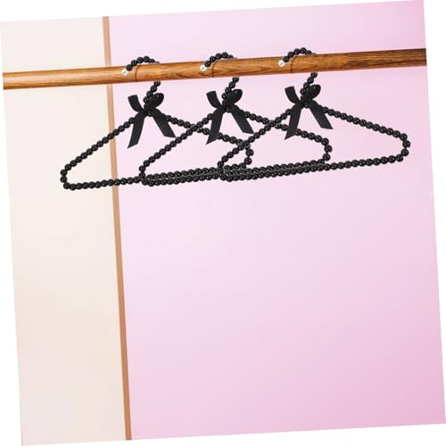 Cintres perles noirs 30 cm PRETYZOOM pour protéger et suspendre les habits de bébé - 6
