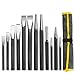 XtremepowerUS 12PCS Punch & Chisel Set Tapered Center Chisel Punch Mechanics Pin with Pouch