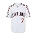 Yseohb Men's Ricky Vaughn 7 Movie Baseball Jersey,90s Hip Hop Clothing Stitched Sports Fan Shirt Jersey White XXXL