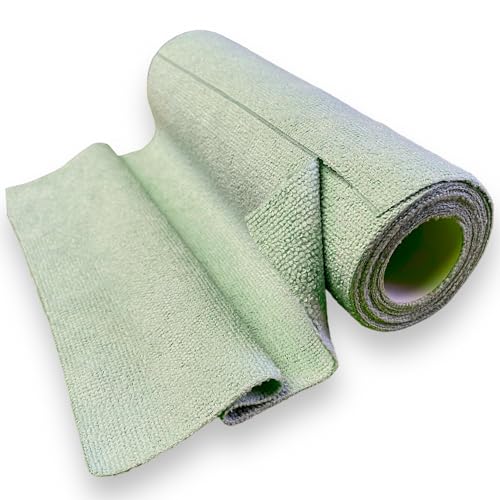 LiME LiNE Tear-Away Reusable Microfiber Roll-20 Towels Automotive, Shop, Garage or Home - Washable Multi Purpose Cleaning and Polishing Rags