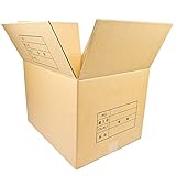 ダンボールキング 強化ダンボール 120サイズ (外寸46×35.5×32cm) 記入欄付き