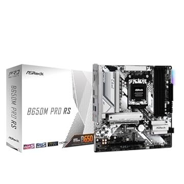 ASRock Placa-mãe Pro RS AMD B650 AM5 Micro ATX DDR5