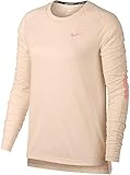 Color negro. NIKE Tailwind Flash - Camiseta de Manga Larga para Mujer, Mujer, AQ8057, Guava Ice/Storm Pink, Small