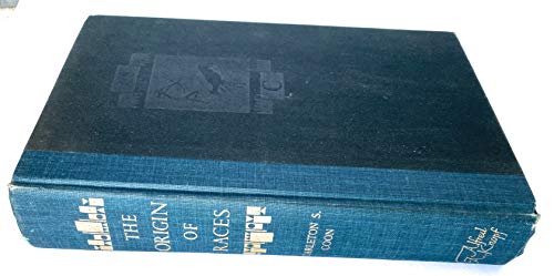The Origin of Races by Carleton S. Coon (1962-0... B01N9LTNQP Book Cover