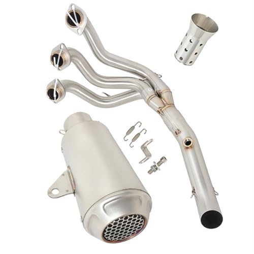 Silenciador de escape premium para Yamaha Tracer 900 con colector delantero de alta resistencia