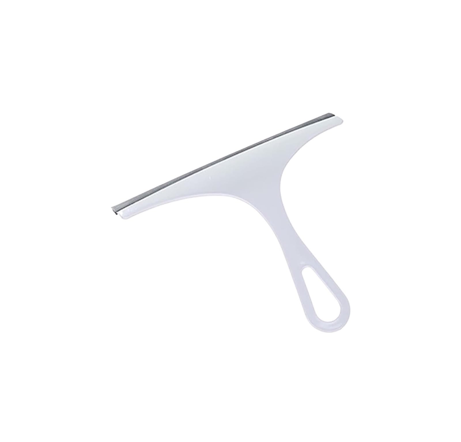 FGJsfhrDTU White Shower Squeegee, One Size for Bathroom Mirror and Glass