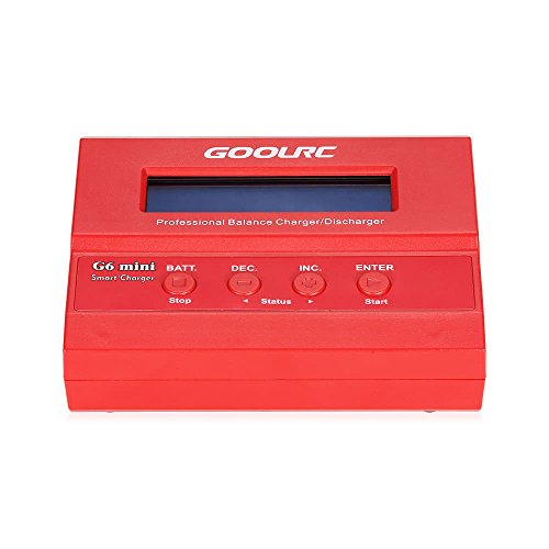 QKP G6 Mini Professional Balance Charger/Discharger For RC Aircraft LiHV LiPo LiIon LiFe NiCd NiMH