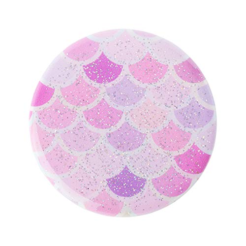 PopSockets PopGrip – Suporte expansível e aderência com parte superior intercambiável – Sereia brilh