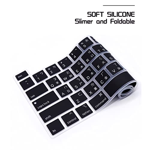 Funda para teclado de silicona premium que protege tu MacBook Pro 16 de salpicaduras y polvo 6