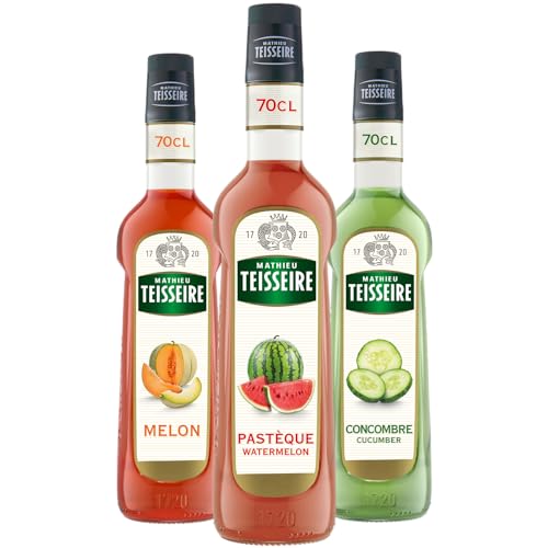 Sirop de Melon Pastèque Concombre Mathieu Teisseire rafraîchissement des après-midis d'été